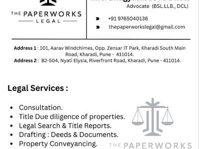 Advocate Bhagyashree Dhole - The Paperworks Legal