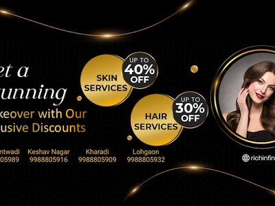 Rich Infinity Unisex Salon (Keshav Nagar)- Haircut, Strengthening & Keratin, Makeup, Beauty Parlour & Salon in Keshav Nagar