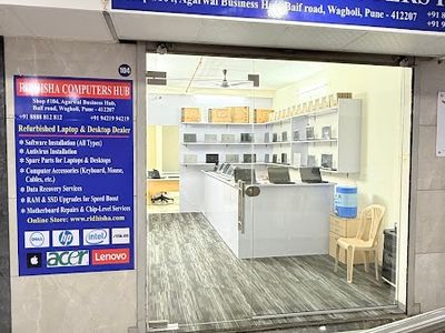 Ridhisha Computers Hub | 1 Year Warranty on Refurbished Laptops