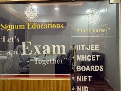 SIGNUM CLASSES (CBSE/ICSE/HSC) Best classes in Viman Nagar, Pune. IIT JEE/MH CET/8th to 12th std.