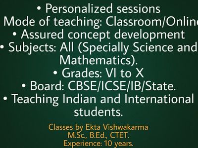 Wisdom Tuition Classes (Tuition Classes: Classroom and online)